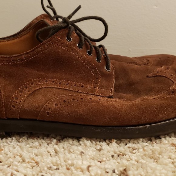 Antonio Maurizi Suede Wingtip Oxfords main image 4
